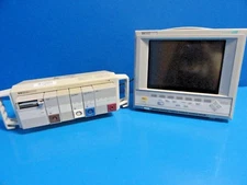 HP Viridia 24C Multiparameter Patient Care Monitor W/ Modules & Few Leads ~14555