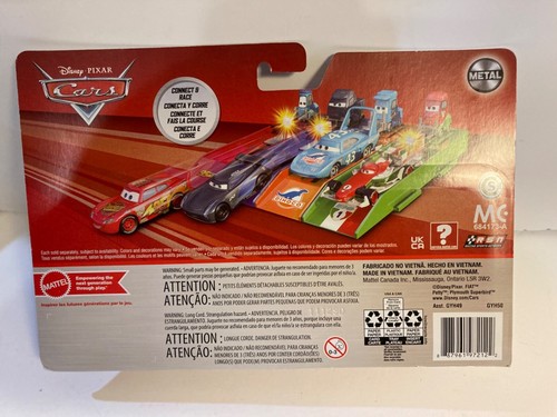 Disney Pixar Cars NEW Slam To Launch McQueen Chick Corvette Bernoulli (You Pick) - Picture 7 of 17