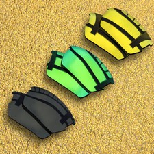 3 Sets Lenses Replacement for-Wiley X Valor Polarized-Black Green 24K Gold