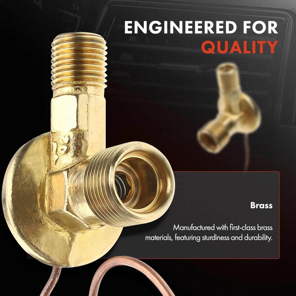 Válvula de expansión de aire acondicionado para Toyota Celica 1978-1989 Plymouth Colt Chevrolet Mazda Foto 4 de 4