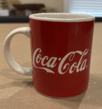 Vtg 1999 Coca Cola Coke Red Classic Logo Coffee Mug Cup Gibson Housewares Read