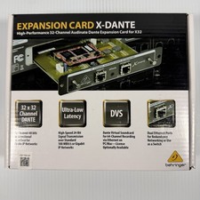 Behringer X-DANTE Audinate Dante Expansion Card for X32 New In Sealed Box