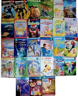 Lot 27 Leveled Readers Level 1 And 2 ASSORTED Step 1 & 2 Books 