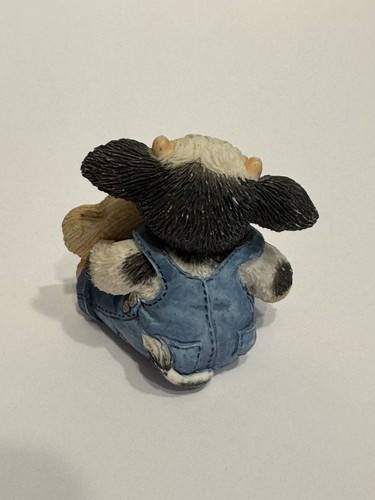 Mary's Moo Moos "I Love Moo Too" 1994 #104728 Valentines Figurine Enesco - Picture 3 of 6