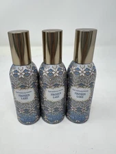 3x Bath & Body Works Frozen Lake Concentrated Room Spray 1.5 Oz Each