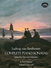 Ludwig Van Beethoven Complete Piano Sonatas Volume 1 Nos. 1-15 