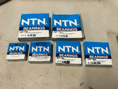 Lot of 6 NTN Corporation Bearings 6007ZZ 6207ZZ 6010ZZ 6014ZZ New NIB