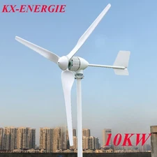 10KW Wind Turbine Kits 48V 96V 220V On Grid-tie System 5KW Wind Power Generator