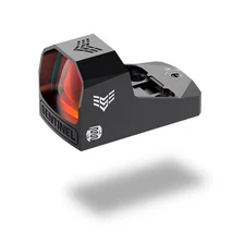 Swampfox Sentinel 1x16 Micro 3 MOA Red/Green Dot Sight-Auto Brightness For RMSc