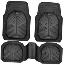 Heavy Duty Rubber Car Mats, Deep-Dish Odorless Car Floor Mats All All Black