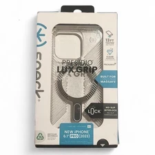 Speck Presidio Lux Grip MagSafe Case for Apple iPhone 15 Pro Glitter