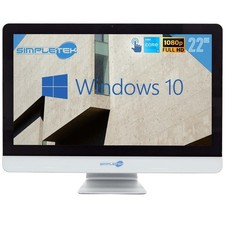 AIO ALL IN ONE I3 22" FHD TOUCHSCREEN 8GB RAM SSD 120GB WINDOWS 10 M.2 DESKTOP