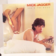 MICK JAGGER/SHE'S THE BOSS/1985/VG