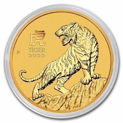 2022 Australia 1/4 oz Gold Lunar Tiger BU (Series III) | eBay