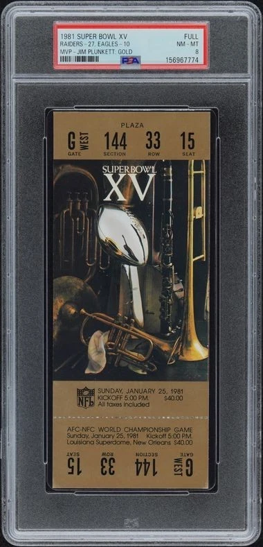 Super Bowl In Vintage Sports Ticket Stubs for sale | eBay