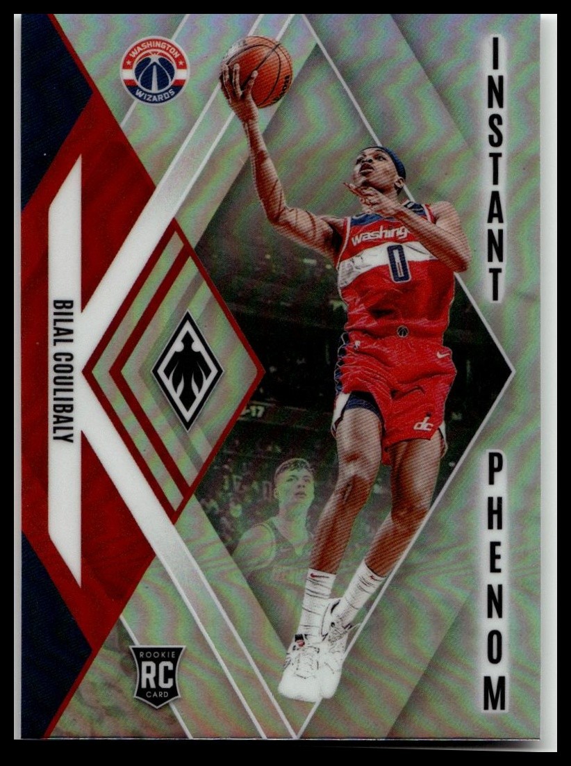 2023-24 Panini Phoenix #15 Bilal Coulibaly Instant Phenom Silver