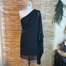 Marciano One sleeve Black Dress