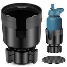Car Cup Holder Expander, Automotive Cup Holders for Car with Adjustable Base ...