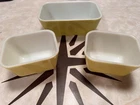 Pyrex Vintage Refrigerator Dishes Set Verde Green