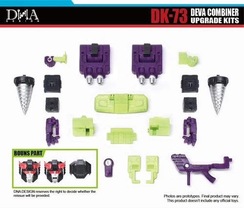 New Transformation toys DNA Design DK-73 Upgrade Kit In Stock