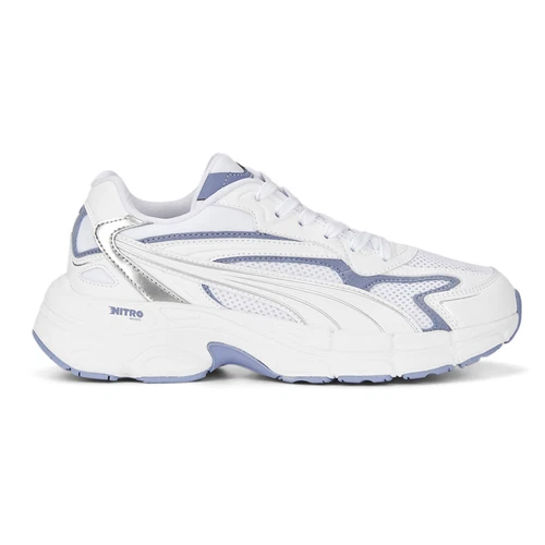 Puma Teveris Nitro Metallizzato Stringate Donna Bianco Sneakers Scarpe Casual 39109804