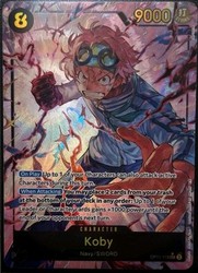 Koby (Alternate Art) #OP11-119 - A Fist of Divine Speed