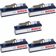 5x BOSCH Zündkerze für Opel Corsa F Crossland X P17 1.2 Peugeot 208 CA_ CC_