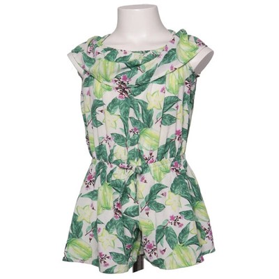 Basic Needs by Name It, Jumpsuit, Größe: 110, Weiß/Grün/Lila #YRG
