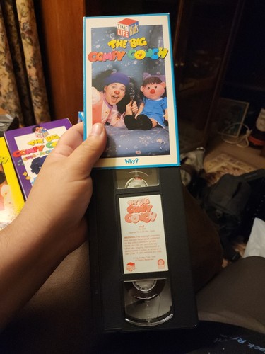 The Big Comfy Couch 4 Vhs Lot - 1996 Time - Why? , Dustbunnies Down Under + More - Picture 5 of 5