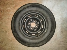 Datsun 240z 14 Steel Spare Wheel Bridgestone 175hr14 Tire S30 Oem Topy 2-73