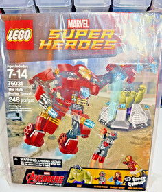 MARVEL SUPER HEROS THE HULK BUSTER SMASH SET 76031 RETIRED 