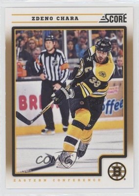 2012-13 Score Gold Rush Zdeno Chara #58 HOF 0d7y