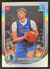 2025-26 Bowman Cooper Flagg Chrome Red Rookie Variation #BRR-1 Dallas Mavericks
