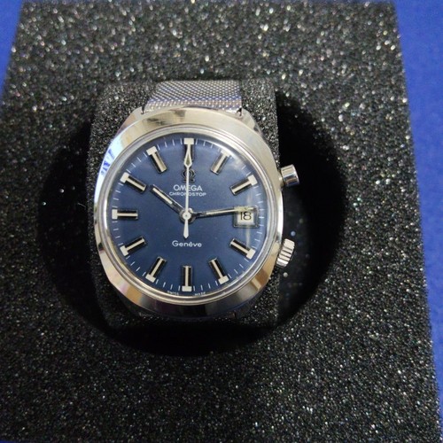 OMEGA Geneve Chronostop Cal920 Manual Wind Wristwatch Serviced Clean Vintage