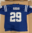 Indianapolis Colts Jersey Mens SZ52 Blue White NFL Football Addai 29 Reebok DS26 — photo 1