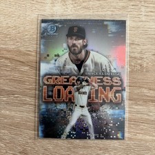 2025 Bowman Bryce Eldridge Greatness Loading Refractor Chrome #GL-25 Giants