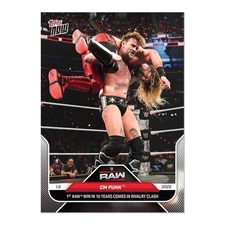 2025 Topps NOW WWE RAW 6 CM PUNK