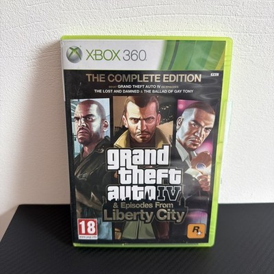GTA grand theft auto Iv Complete Edition Xbox 360 Game mit Karte und Anleitung