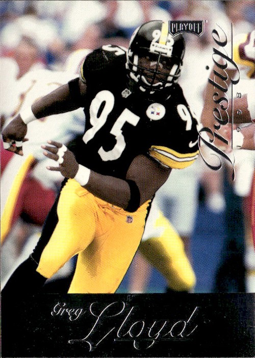 1998 Playoff Prestige Retail Greg Lloyd 21 Pittsburgh Steelers