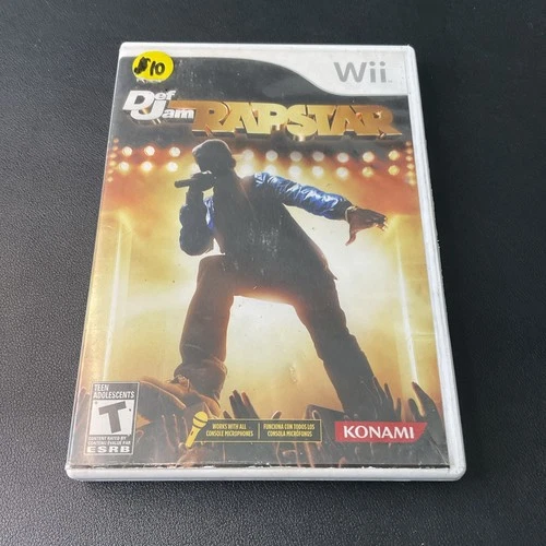 Def Jam Rapstar (Nintendo Wii, 2010) Complete/w Manual Cib Fast Shipping