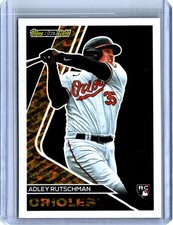 2023 Topps Update #BG-1 Adley Rutschman Topps Black Gold