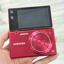 Samsung MV800 Flip-out Touch Screen Vlog Compact Digital Camera RED 95 New