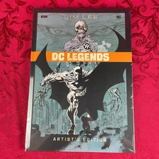 JIM LEE DC LEGENDS ARTIST'S EDITION (IDW Publishing) Hardcover