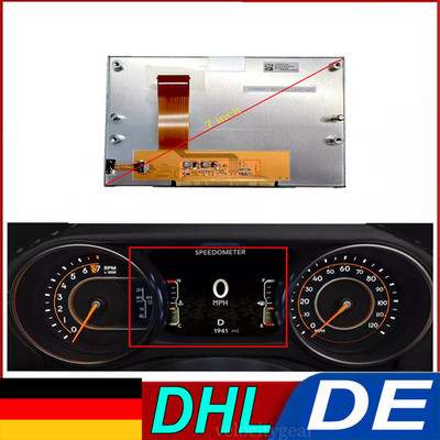 7'' LCD Display LAM070G133A für Jeep Wrangler Unlimited Sport Kombiinstrument DHL