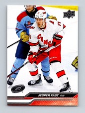 2023-24 Upper Deck Jesper Fast Carolina Hurricanes #524