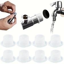 LeakProof  Sealing Gasket Faucet Silicone White Small Plumbing Accessories 30pcs