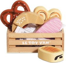 Le Toy Van Honeybake Wooden Bakers Basket Market Crate