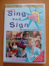 Sing and Sign DVD (2001) Original Classic Baby Signing,  Bonus CD Rom, New ??