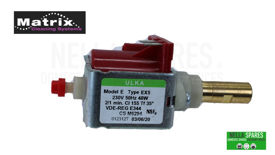 Pompa acqua vapore commerciale Matrix originale SO8, SV8, SO4 11RM00008 - Immagine 2 di 4