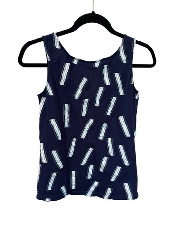 Elk Fyn Tank Top Size 8 Navy Blue & White Small - Bild 7 von 11